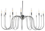 Maxim Lighting Willsburg 16-Light Chandelier in Polished Nickel - 22408PN