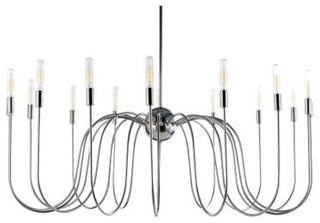 Maxim Lighting Willsburg 16-Light Chandelier in Polished Nickel - 22408PN