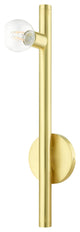 Satin Brass Modern, Urban, Scandinavian, Wall Sconce