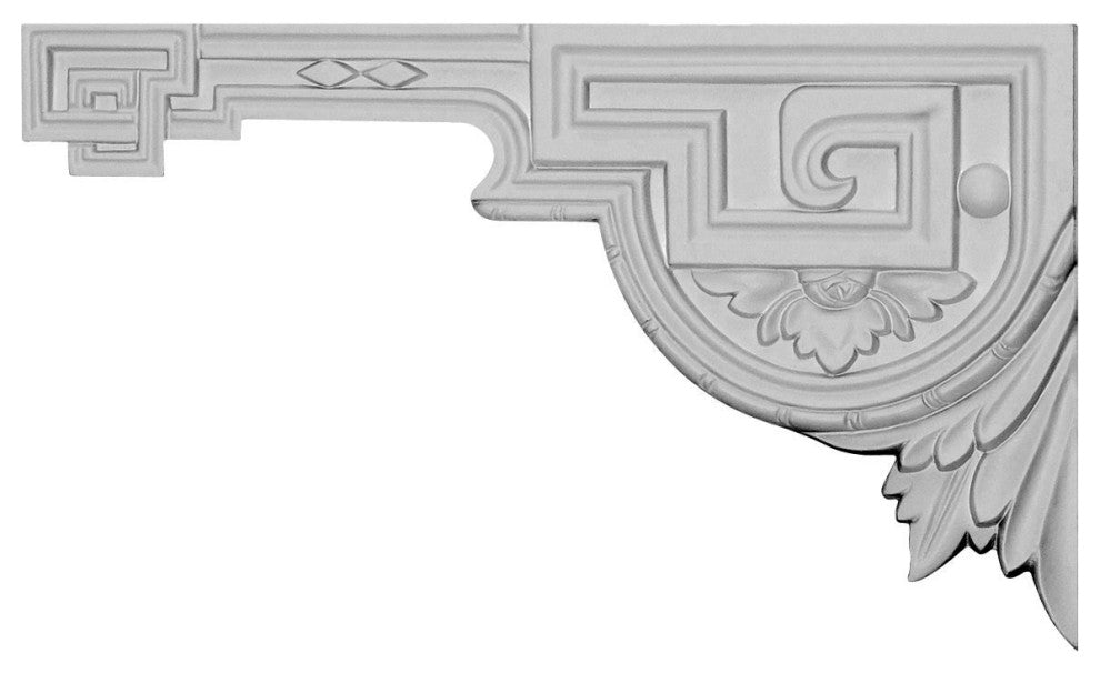 11"W x 6 3/8"H x 1/2"D Legacy Stair Bracket, Left