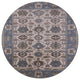Ahgly Company Indoor Round Mid-Century Modern Area Rugs, 3' Round
