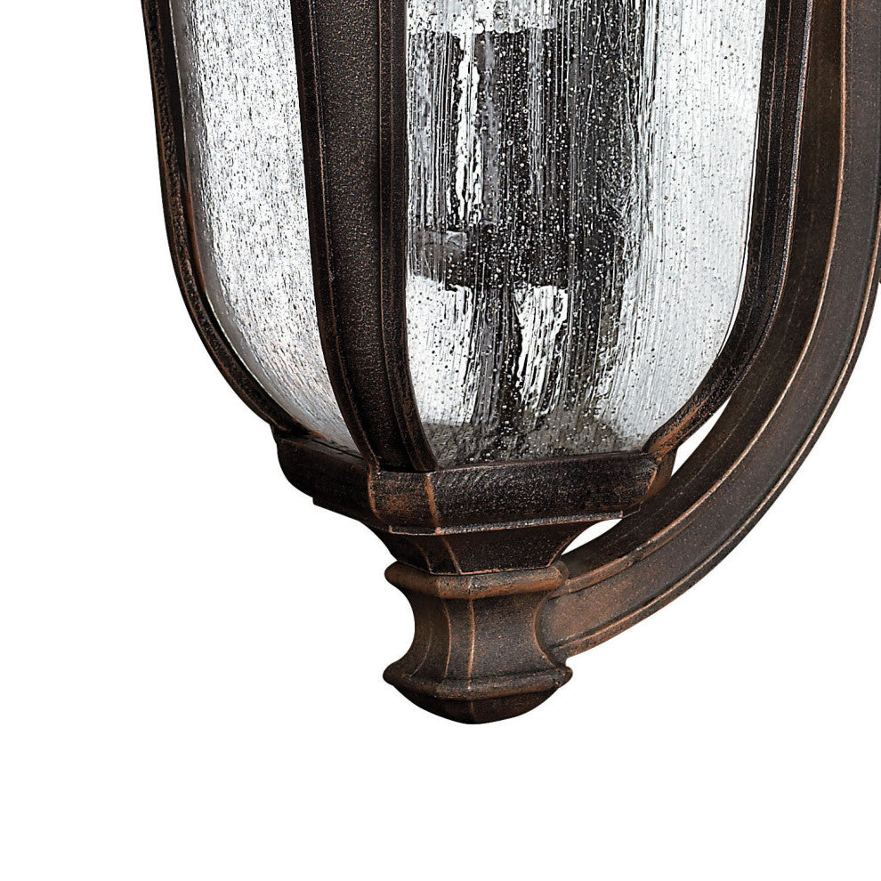 Hinkley Trafalgar Large Wall Mount Lantern, Mocha