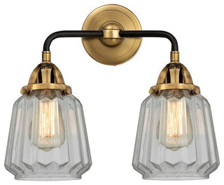 Innovations Lighting 288-2W-BAB-G142-LED 2 Light 14" Bath Vanity Light