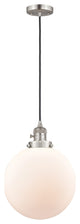 INNOVATIONS 201CSW-SN-G201-10 1-Light Mini Pendant Brushed Satin Nickel
