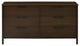 Weston 6-Drawer Dresser, Black Walnut