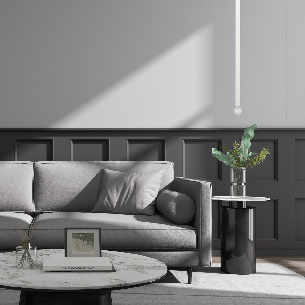 Livex Lighting Solna 1 Light Brushed Nickel Pendant
