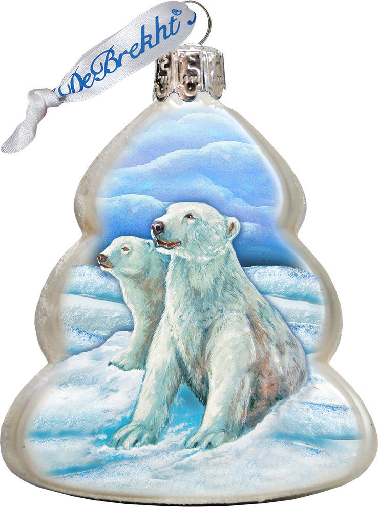 Polar Bears Ornament