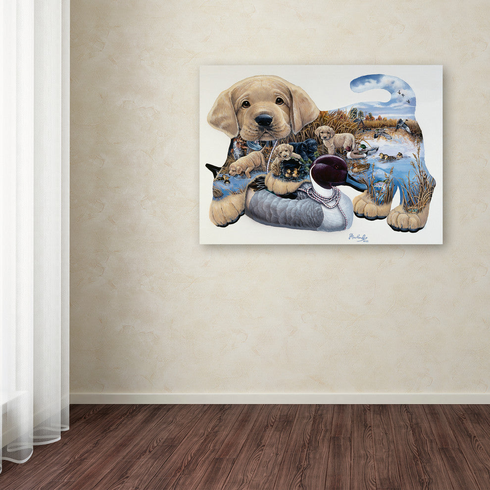 Jenny Newland 'Sweet Puppy Tales' Canvas Art, 32x24