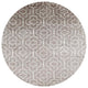 Ahgly Company Indoor Round Mid-Century Modern Area Rugs, 3' Round