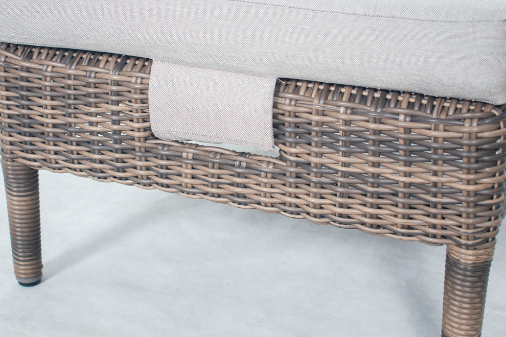 Provenance Wicker Leeward, Ottoman