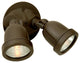 Craftmade Outdoor 2 Light Halogen Flood Light, Bronze