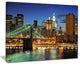 "Big Apple after Sunset" Canvas Print