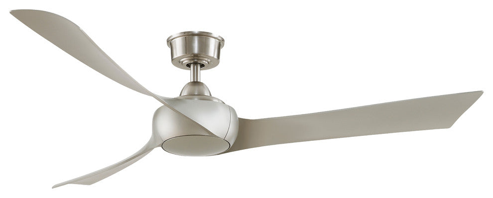 Fanimation Wrap Custom Ceiling Fan Brushed Nickel, 60"