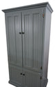 Eagle Furniture Coastal Computer Armoire Work Station, Interesting Aqua