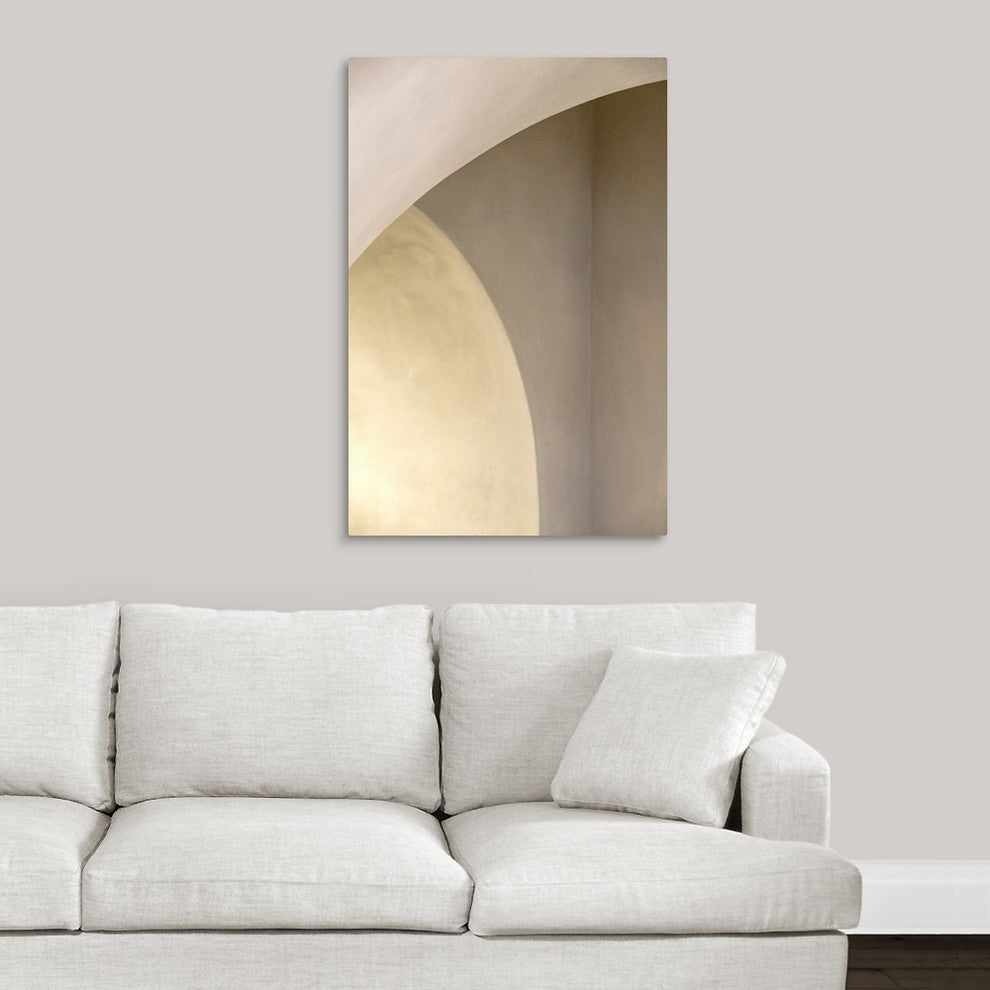 "White on White" Wrapped Canvas Art Print, 24"x36"x1.5"