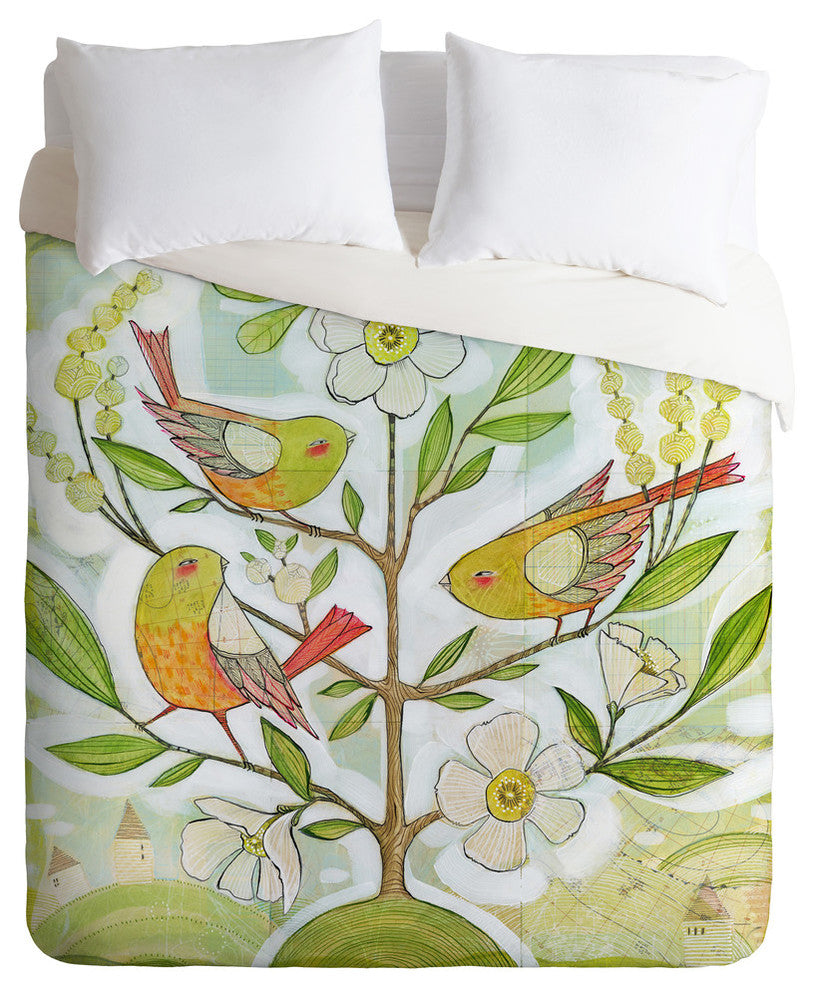 Deny Designs Cori Dantini Community Tree Duvet Cover Set