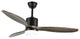 52" Solid Wood Ceiling Fan With Remote Control and Light Kit
