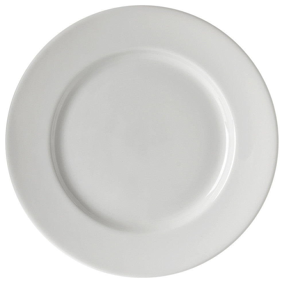 Z-Ware White Porcelain Bread and Butter Plates, Set of 6