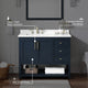 OVE Decors Stanley 42" Vanity, Midnight Blue With Power Bar