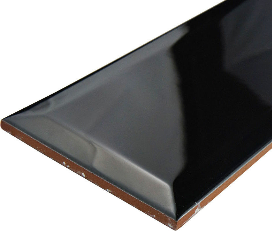 Santorini Loft Nero Ceramic Wall Tile