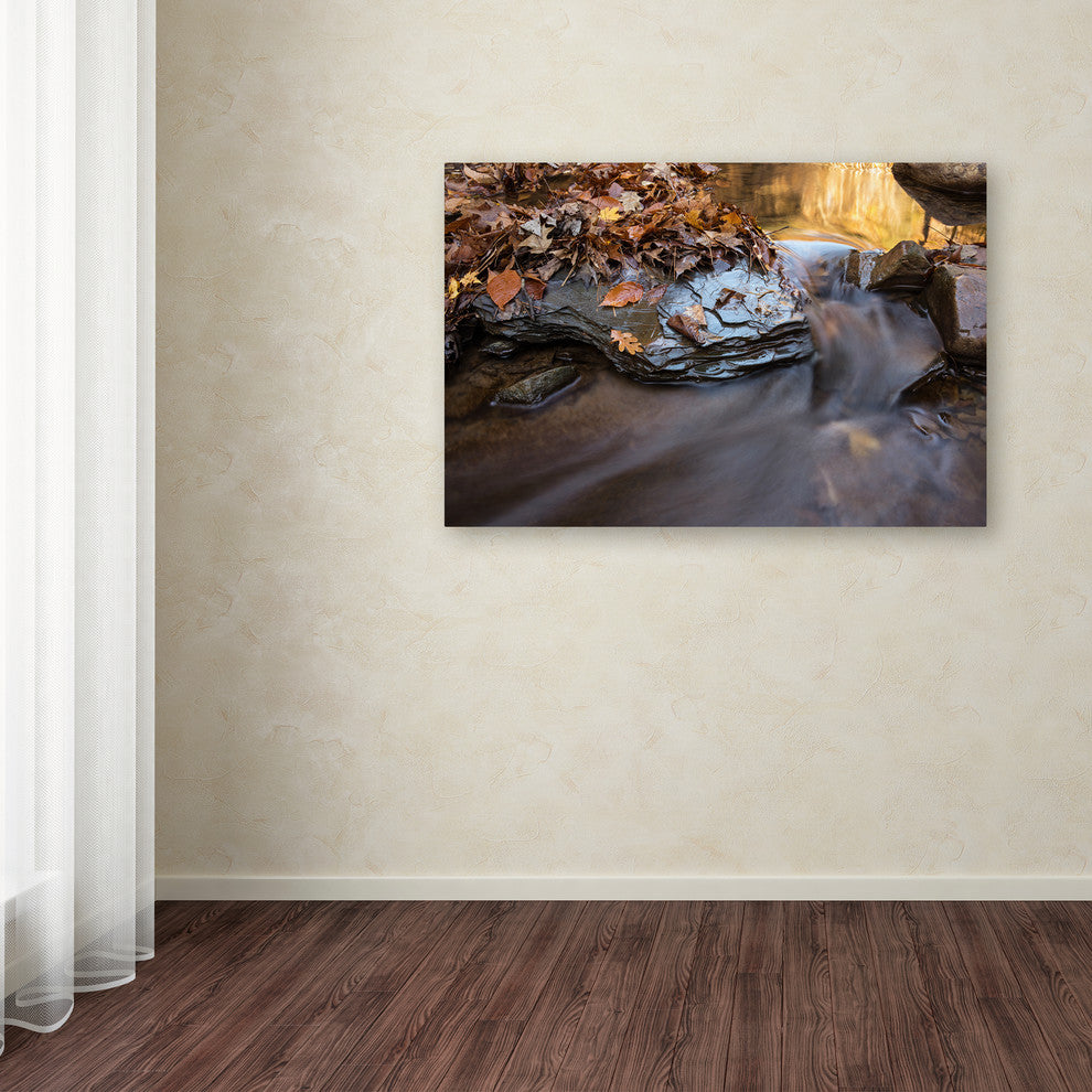 Jason Shaffer ''Chance Creek 2'' Canvas Art, 19x12