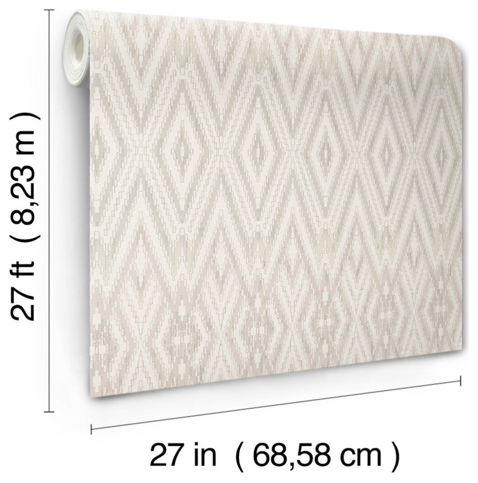 Lavender Diamond Marquise Wallpaper