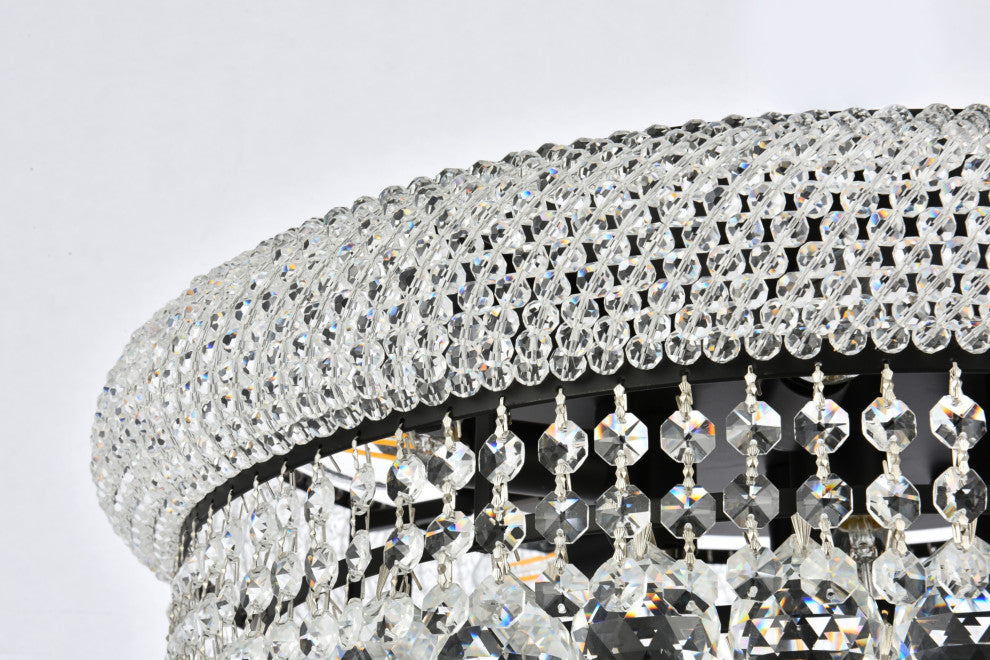 Elegant Lighting V1800F20/RC Primo 10 Light 20"W Flush Mount - Gold