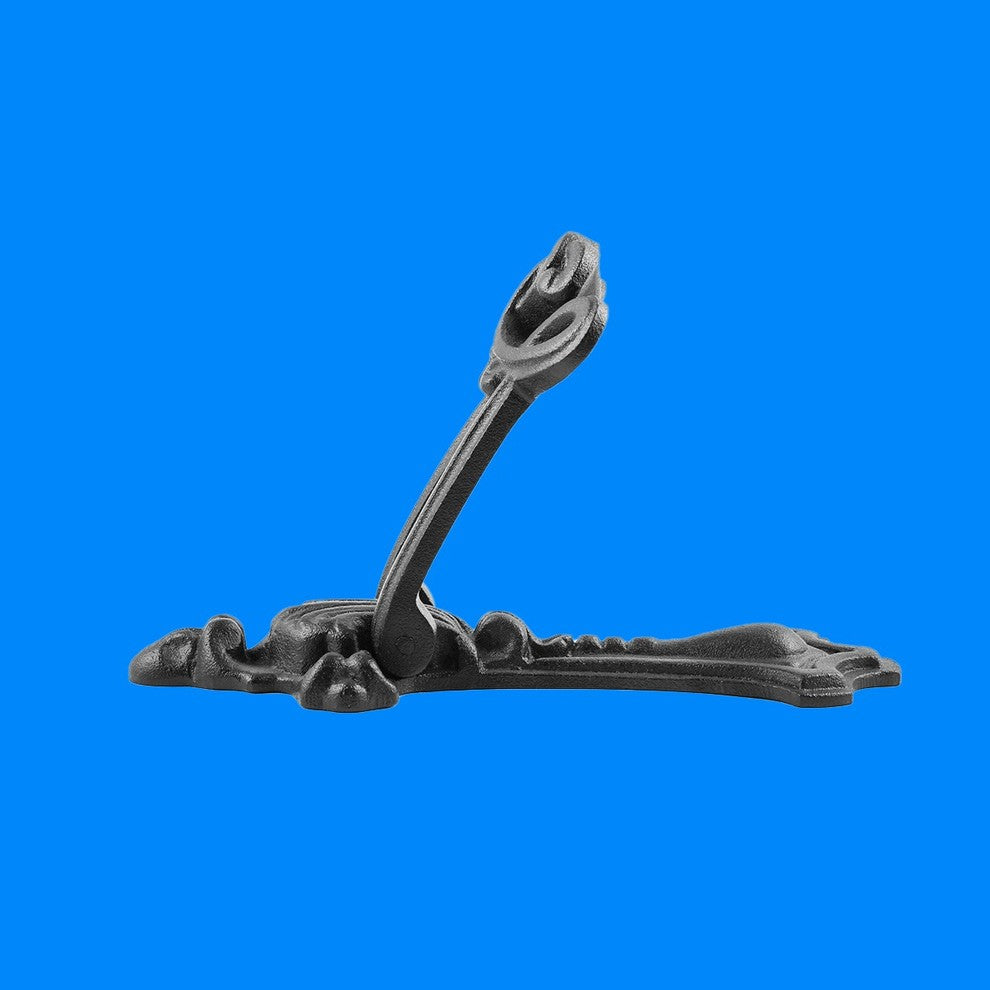 Black Front Door Knocker Cast Iron Brass Rust Resistant Renovators Supply