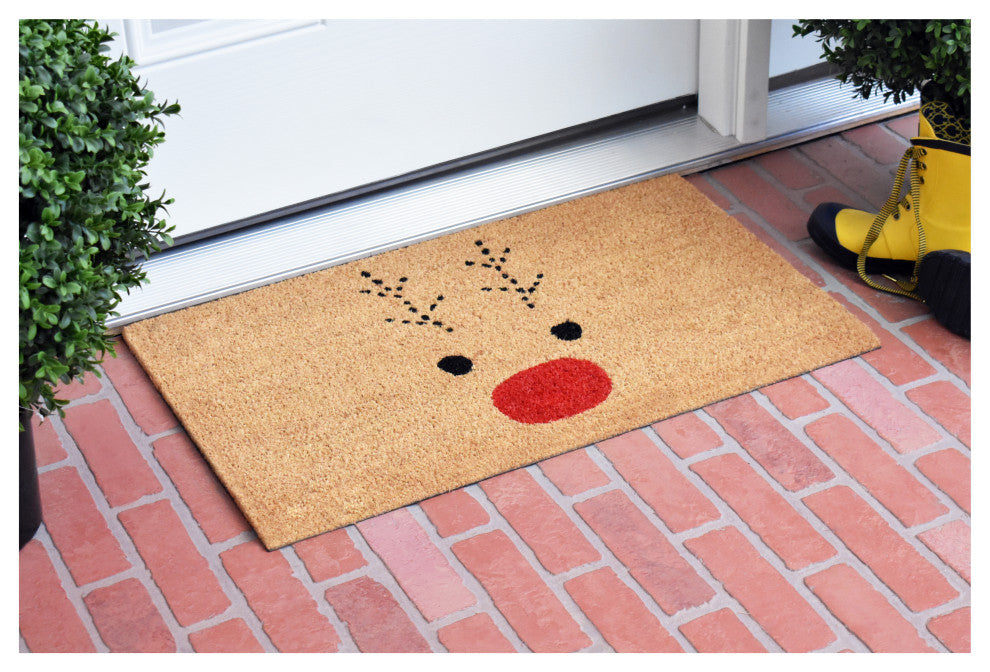 Rudolph Doormat, 36x72