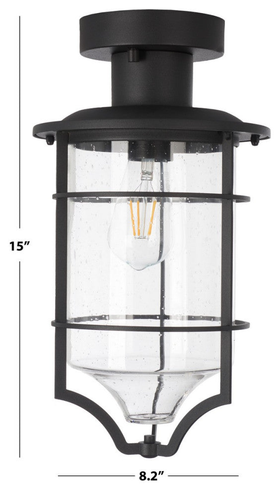 Safavieh Rueda 8.2" Outdoor Flush Mount