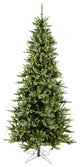 Vickerman A860881LED Camdon Fir Slim Artificial Christmas Tree White LED Lights
