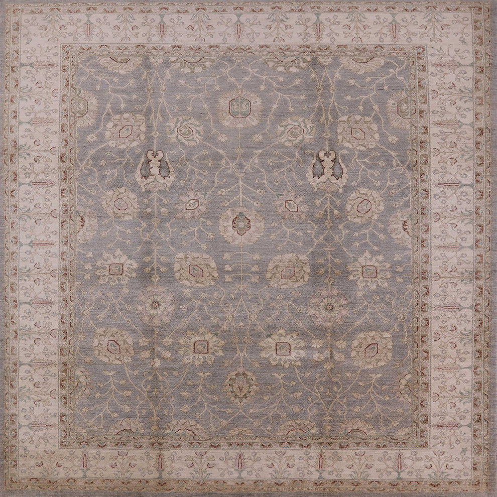 Ahgly Company Indoor Square Mid-Century Modern Area Rugs, 4' Square