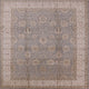 Ahgly Company Indoor Square Mid-Century Modern Area Rugs, 4' Square