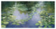 "Blue Lily III" Digital Paper Print by Julia Purinton, 62"x32"