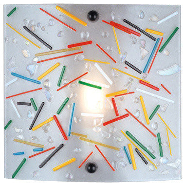 11"W Metro Fusion Circus Wall Sconce