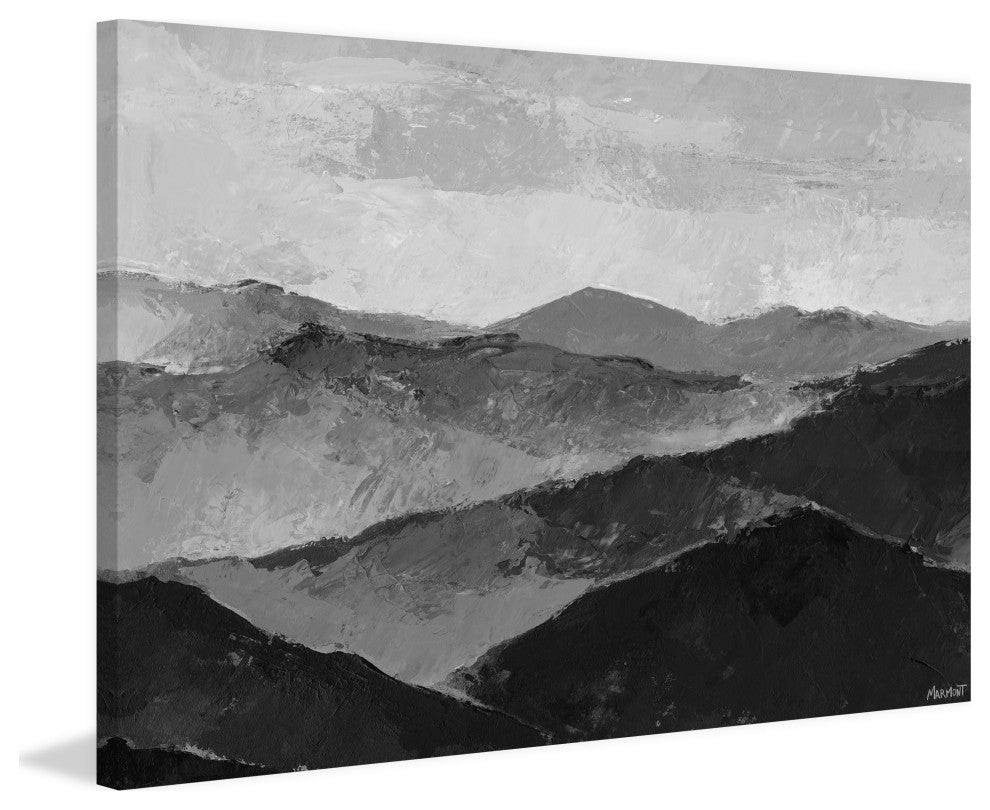 "Climbing My Way" Painting Print on Wrapped Canvas, 12x8