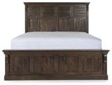 Adelaide Mango Wood Bed, Cocoa Brown by Kosas Home, Queen