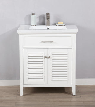 Design Element Group Cameron 30" Single Sink Vanity in White