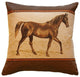 Pillow Decor - Horse French Tapestry Throw Pillow