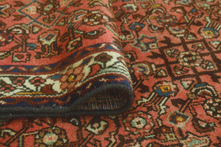 Fine Vintage Distressed Nikoo Rust/Ivory Runner, 3'3 x 9'8