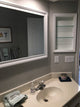 Nashville Recessed Niche 23.5"h x 15.5"w x 3.5"d, White Enamel