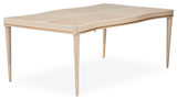 Malibu Crest Rectangular Wood Dining Table - Blush/Chardonnay