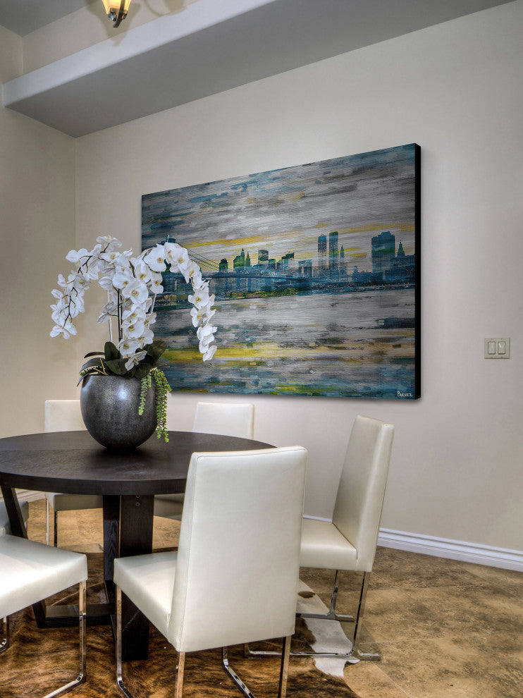 "Bridge Span" Print on Brushed Aluminum, 45"x30"