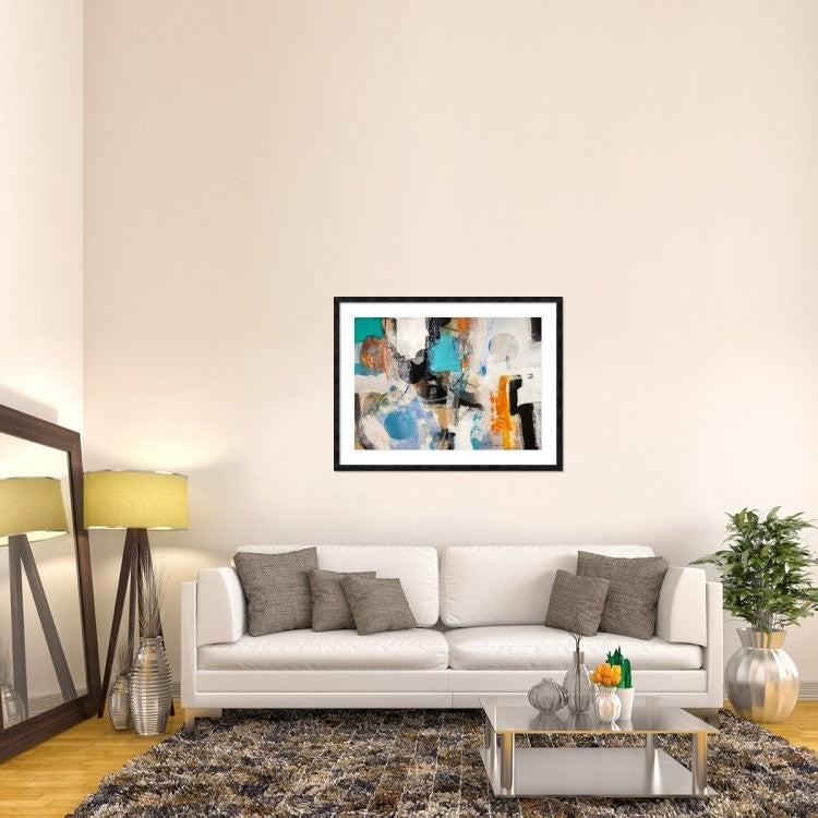 "Jewels" Framed Digital Print by Arthur Pima, 48x37"
