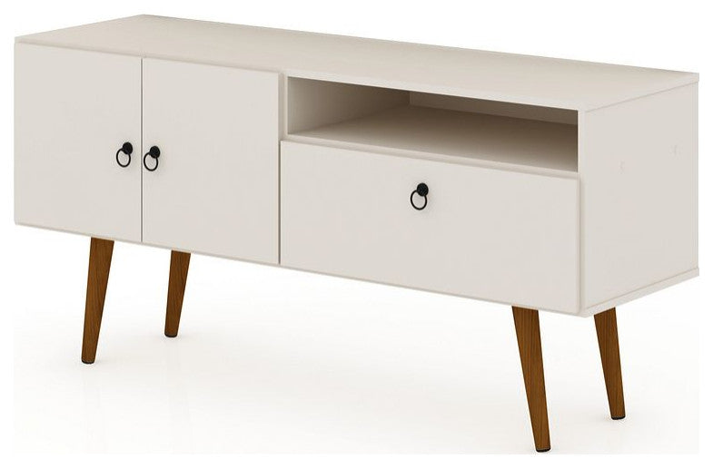 Tribeca 53.94 TV Stand in Off White