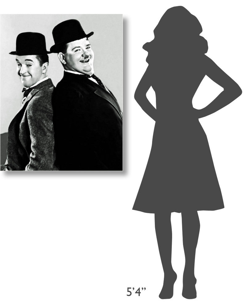"Laurel & Hardy - Portrait, 1933" Canvas by Hollywood Photo Archive, 28x36"
