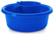 YBM Home Square Plastic Wash Cup & Wash Basin Set, long-lasting, Pearl Blue, Medium