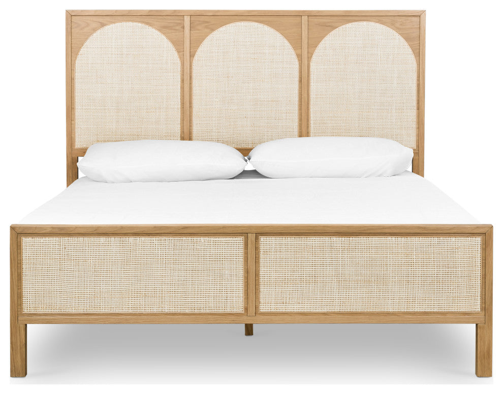 Allegra Bed-Natural Cane-King