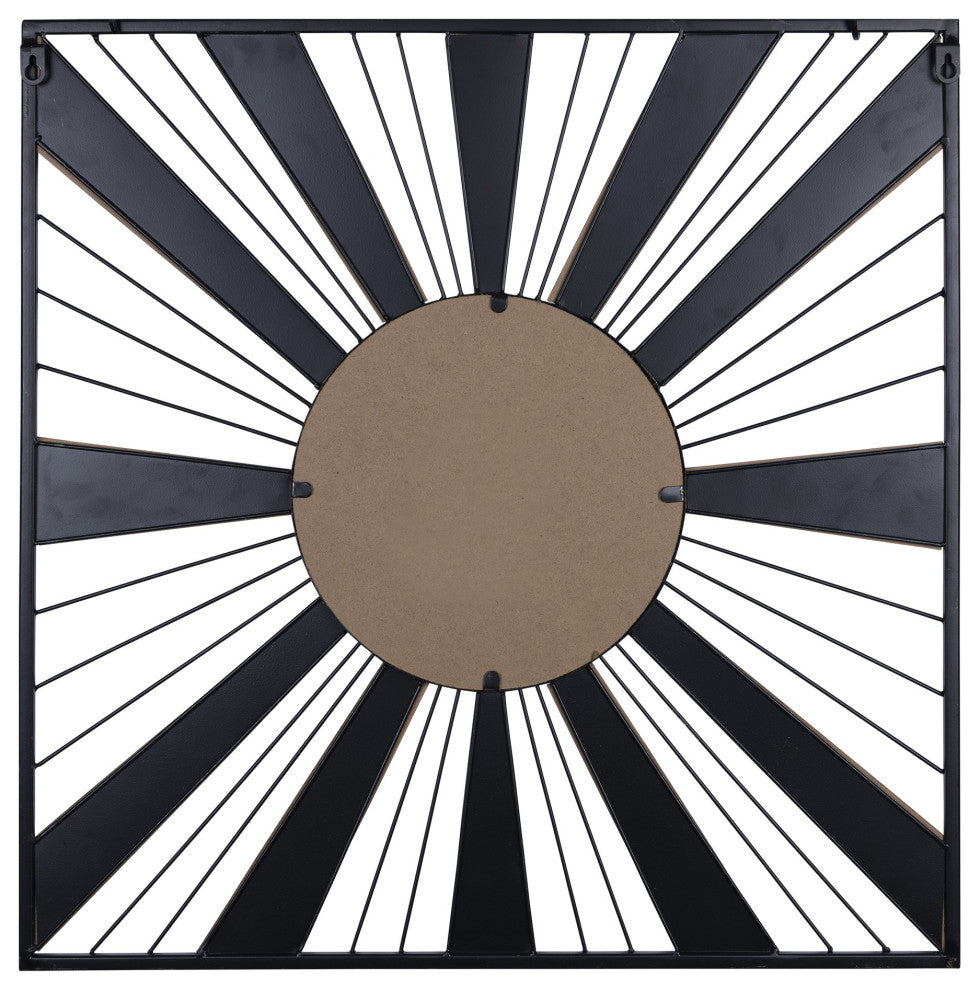 Sunray Themed Wall Mirror