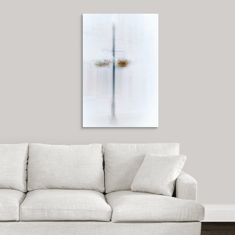 "Flower Baskets II" Wrapped Canvas Art Print, 24"x36"x1.5"